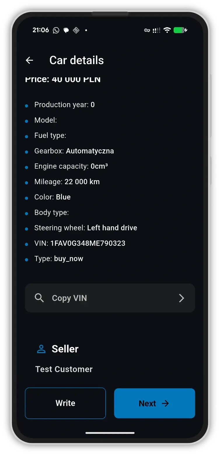 MotorsBot weryfikacja KYC przez Identt